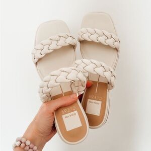 Dolce Vita Women's Tan Braided Sandals